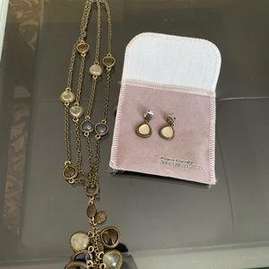Lia Sophia Earring & necklace set